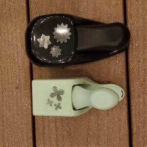 Two 3 piece multi-floral paper punches (Stampin' Up! & Martha Stewart brands)